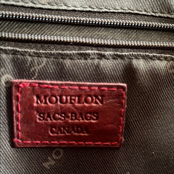 Mouflon Red Leather Mini Backpack - Picture 7 of 16